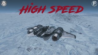 Star Citizen  Hightspeed Lowflying on Yela [upl. by Madison83]