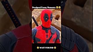 Deadpool Funny Moments 😂🤣 Funny Moments marvel deadpool avengers shorts [upl. by Eckblad489]