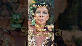 Sophia Loren Celebrating Her Birthday Then and Now antesedepois beforeandafter sophialoren [upl. by Myrwyn]