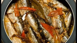 Receita de Sardinha na pressão [upl. by Nirhtak747]