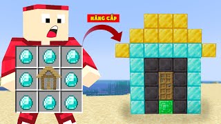 Minecraft Nhưng Nâng Cấp Siêu Cấu Trúc [upl. by Sim]