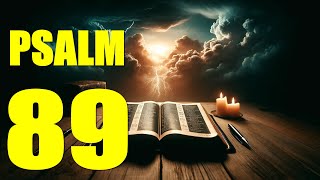 Psalm 89 Reading I Will Sing of His Love Forever With words  KJV [upl. by Mixie]