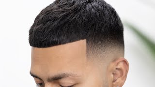 BARBER TUTORIAL EASIEST STEP BY STEP MID FADE [upl. by Enale]