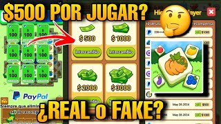 ✅Triple Tile Crush NUEVA APP PARA GANAR DINERO EN PAYPAL 2024 ¿REALMENTE PAGA 🤔🔥 FULL REVIEW [upl. by Swinton]