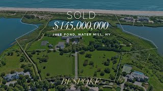 Jule Pond 145000000 Hamptons Oceanfront Luxury Real Estate [upl. by Donnie53]