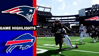 PATRIOTS VS BILLS  MFL WEEK 7 HIGHLIGHTS [upl. by Tandy]