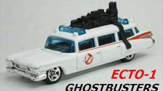 2672 quotGhostbusters ECTO1quot vs quotFord Thunderboltquot vs quot1967 Pontiac GTOquot Hot Wheelswmv [upl. by Mellisa]