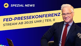 FEDPressekonferenz  Aussagen sind bullish [upl. by Refotsirk]