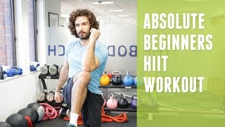 Absolute Beginners HIIT Workout  The Body Coach  Joe Wicks [upl. by Mellen]