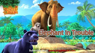 ELEPHANT IN TROUBLE  Jungle Book 2 Cartoon For Kids  Jungle Book Mega Episode  English Stories [upl. by Zemaj901]