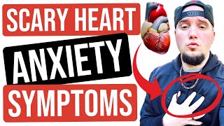 SCARY HEART RELATED ANXIETY SYMPTOMS A Heart Anxiety Nightmare [upl. by Colbye442]