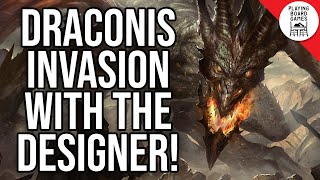 We play DRACONIS INVASION with the designer again [upl. by Nahem]