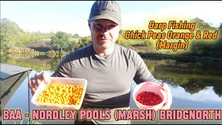 Carp Fishing  BAA Nordley Pools Marsh  Bridgnorth Air Fried Chick Peas in curry flavour 😀😉👍 [upl. by Misha]