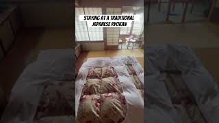 Staying at a traditional Japanese Ryokan [upl. by Aicissej]