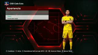 Colo Colo GK Kit  Football Life 2024 y PES 2021  Sider  BanduPES [upl. by Amati]