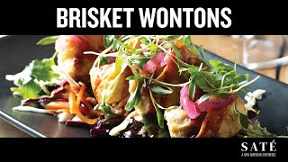 Saté Brisket Wontons [upl. by Burne]