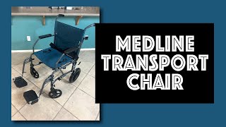 Medline Transport Chair [upl. by Redliw]