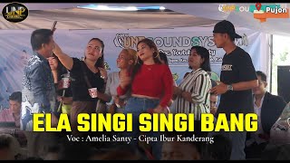 AMELIA SANTY  ELA SINGI SINGI BANG  NEW REMIX GELENG² VIRAL 2024  LIVE DI DESA PUJON [upl. by Kelwen]