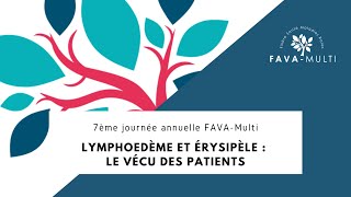 Lymphoedème et érysipèle  le vécu des patients [upl. by Aratas]