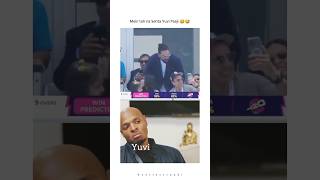 Yuvraj Sing Funny Incident caught on camera short viral meme funny [upl. by Mourant]