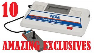 10 Amazing Sega SG1000 Exclusives [upl. by Bergmann169]