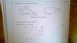 WJEC GCSE Maths November 2018 Intermediate Paper 1 NON calculator [upl. by Paige703]