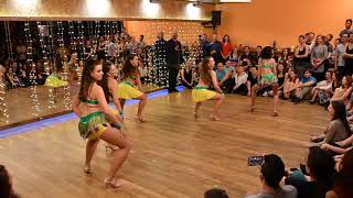 Samba lambada ladies show in Stolarna [upl. by Oiril]