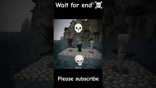 Wait for until end 💀minecraft viralshort trending trollskull [upl. by Margy]