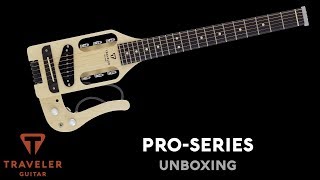 Traveler Guitar ProSeries Box Opening [upl. by Nodnelg86]