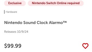 Awful Nintendo alarm clock for 100 [upl. by Byrne]