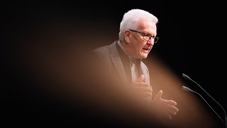 Winfried Kretschmann  Zusammen ist es Zukunft  Digitale Landesdelegiertenkonferenz [upl. by Nywg]