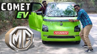 ⚡️தம்மாத்துண்டு Carல 🚗 இவ்ளோ Technologyஆ 😱 MG Comet EV [upl. by Ayanat]