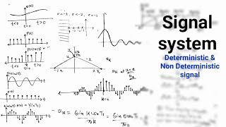 Deterministic and Non Deterministic signals [upl. by Chrystel]