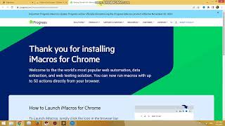 iMacros Chrome Extention Full Version with File Access Support [upl. by Gautier]