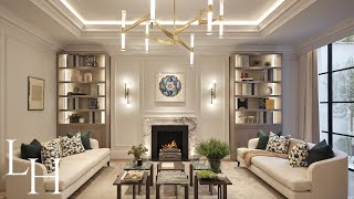 Touring a £12500000 Modern Duplex Apartment with Stunning Interior Design  Mayfair London [upl. by Hurd671]