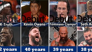 All135 WWE Wrestlers Age In 2024 [upl. by Else]