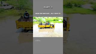 Driving Truck Under Waterwill it survive 🤯 Part2  Mr Indian Hacker 🥵 shorts [upl. by Akemehs163]