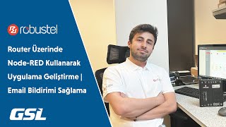 Router Üzerinde NodeRED Kullanarak Uygulama Geliştirme  Email Bildirimi Sağlama [upl. by Peti]