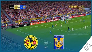 AMÉRICA vs TIGRES  Final Liga Mx Dic 17 2023 • Simulación amp Predicción [upl. by Ednutabab]