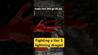 Tier 5 lightning dragon minecraft gaming rlcraft rlcraftv2 rlcraftdregora minecraftgameplay [upl. by Towill321]