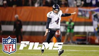 Boomerangs Knuckleballs Hooks How Sam Koch amp the Ravens Changed Punting  NFL Films Presents [upl. by Eelloh]