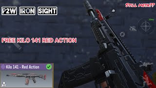 FREE KILO 141 Red Action P2W Iron SIGHT GUNSMITH [upl. by Meela34]