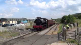 AUSTERITY 060 NCB NO72 STEAM LOCO AT BLAENAVON RAILWAY [upl. by Hsejar]