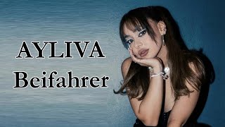 AYLIVA  Beifahrer Lyrics [upl. by Marena]