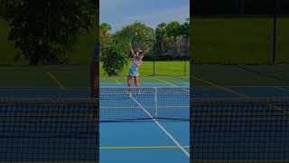 Tennis Overhead Technique🔥 [upl. by Nyrmak]