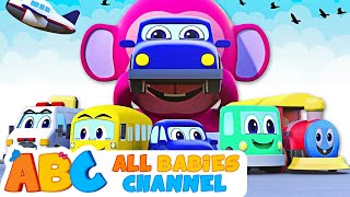 ABC  The Vehicles Song  Kids Songs And More  All Babies Channel [upl. by Bagley470]