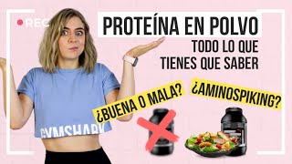 PROTEÍNA EN POLVO Todo lo que tienes que saber [upl. by Loree626]