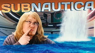 Subnautica 12  SPRUNG A LEAK [upl. by Durnan]