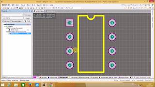 ALTIUM PCBProject tutoriel français 2 SchLibrary [upl. by Heyra646]