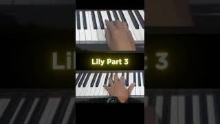 LILY Alan Walker easy piano tutorial for beginners  pianotutorial belajarpiano pianolessons [upl. by Abbottson]